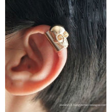 Skull Head Ear Cuff Individual Ear Clip Earrings Jewelry Cuff Earrings EC40